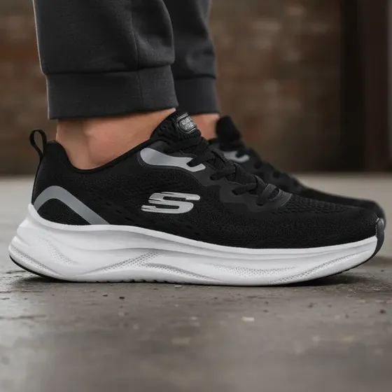 Tênis Skechers De Treino Skech Cloud Masculino Preto