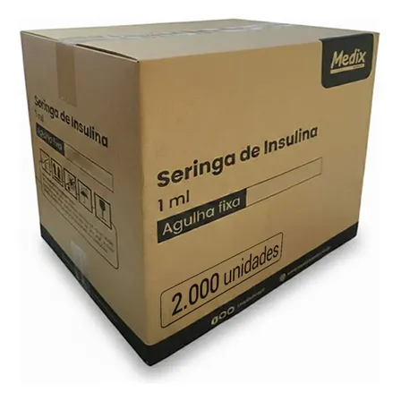 20x Seringa Agulha Estética Botox Tirzepatida 1ml 30g 100un