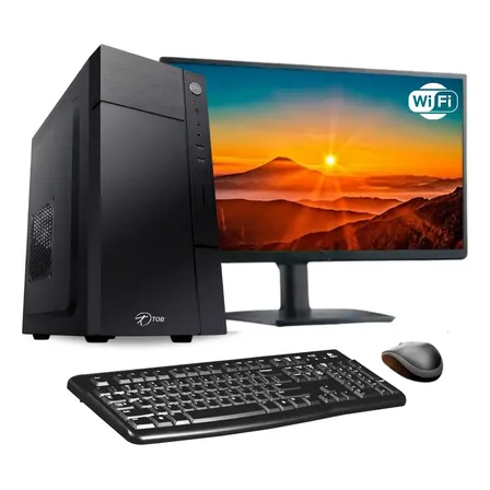 Computador Completo Tob Intel Core I5 Wifi Ssd 240gb 8gb Ram