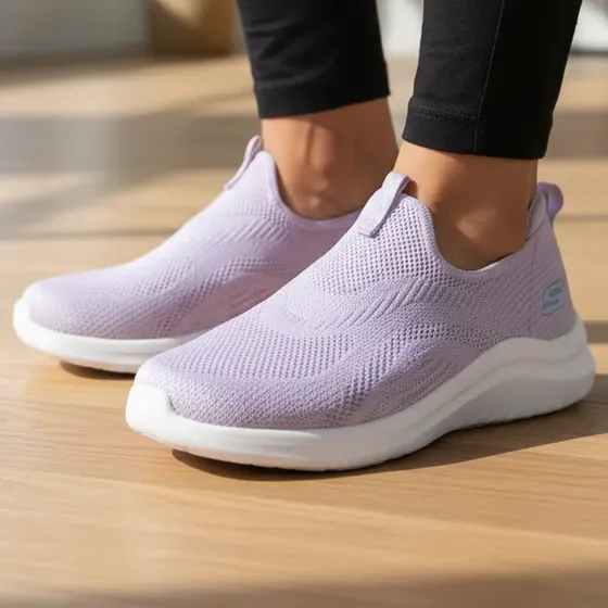 Tênis Skechers De Treino Ultra Flex 2.0 Feminino Lilas