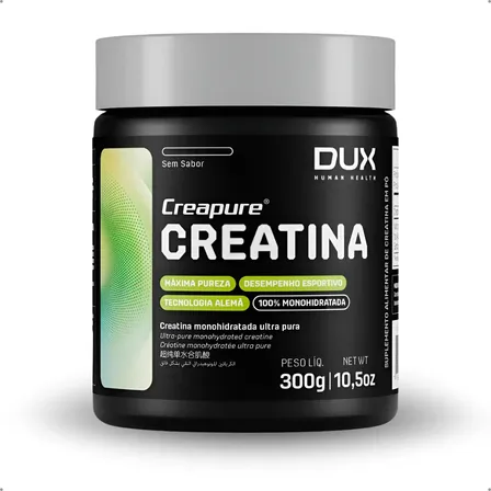 Creatina 100% Creapure Pote 300g Dux Nutrition Monohidratada