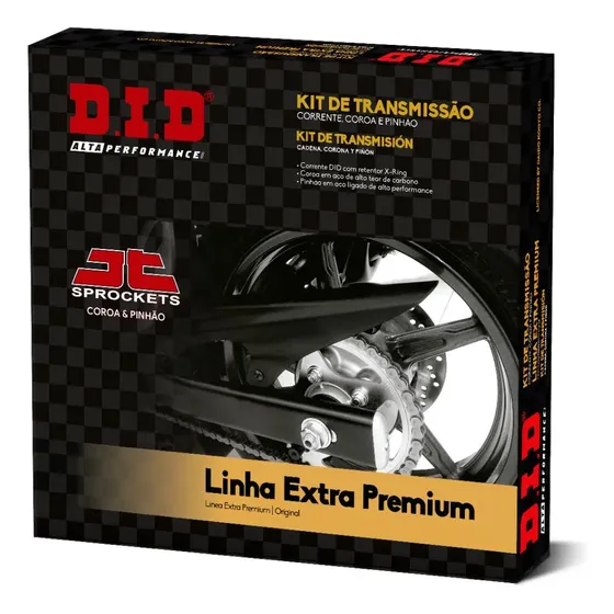 Kit Relação Did Ext Prem 525vx-108l Compatível Mt-07 43/16