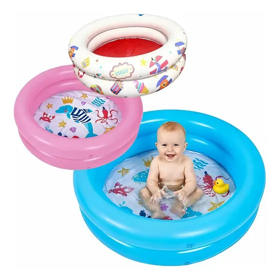 Piscina Infantil Inflável Praia Bebe Verão Criança 61 Litros