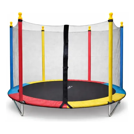 Pula Pula 1,80 M 120kg Reforçado Cama Elástica Infantil Rede