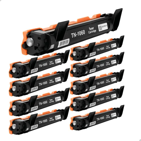 10x Toner Brother 1617nw 1212w | Tn-1060 100% Compatível 1k Preto