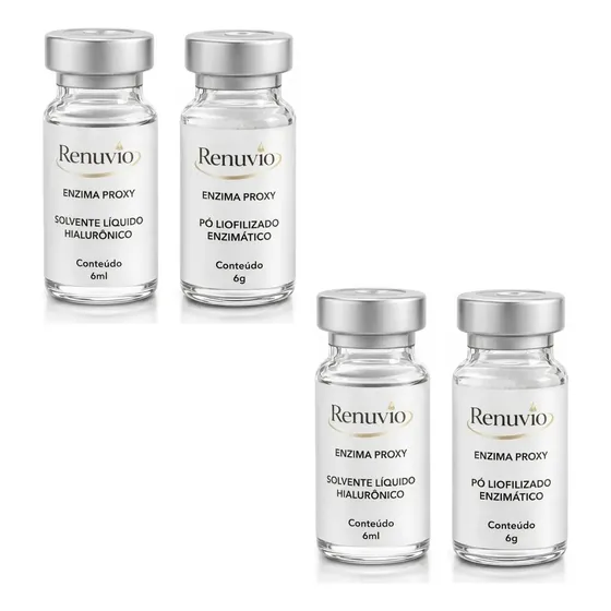 Kit 4pcs Máscara Facial Coreana Enzyme Proxy
