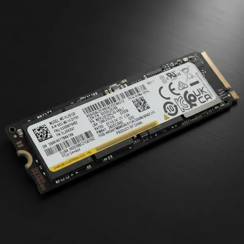 Ssd Samsung Pm9a1 512gb M.2 2280 Nvme Pcie Gen4 X4 Preto