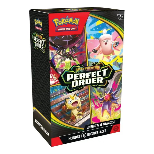 Pokémon Tcg:mega Evolution- Perfect Order- Booster Bundle-en