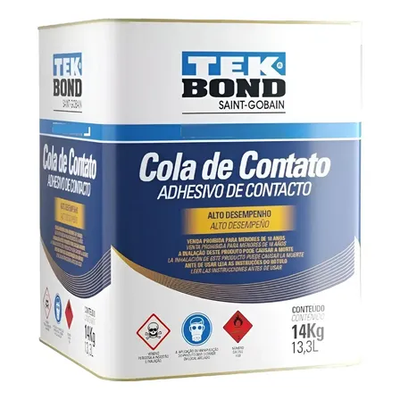 Cola De Contato Específica Para Grama Sintética Galão 14kg