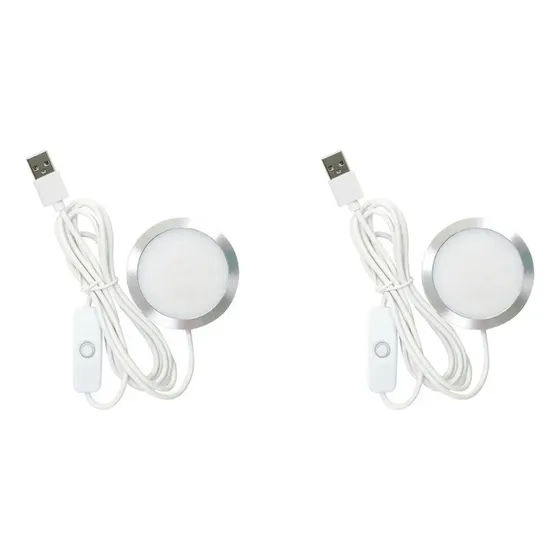 Kit 2 Lâmpadas Led Diy Usb 5v Para Impressora 3d