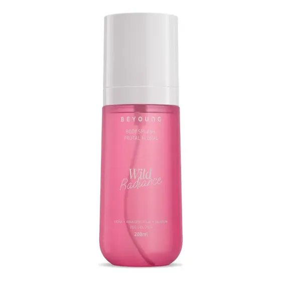 Beyoung Body Splash Wild Radiance Fragrância Frutal Floral 200ml