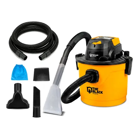 Aspirador De Pó E Água Multiuso Soprador Bico Extratora 10l Amarelo E Preto 127v