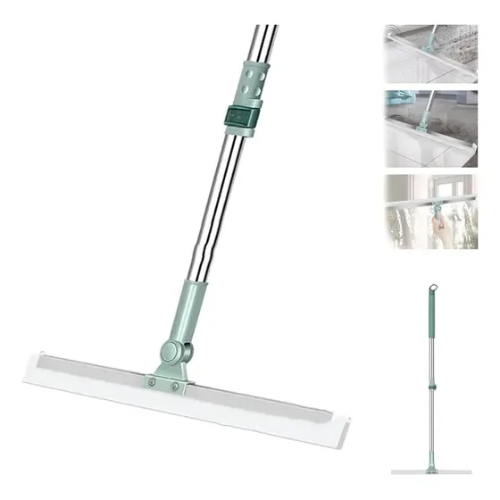 150cm+50cm Rodo Mágico Vassoura Multiuso Limpeza Vidro Piso