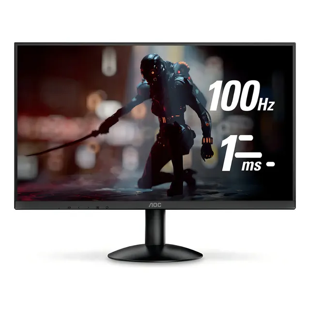 Monitor Aoc Série B30 24b30hm2 23,8 Fhd W-led Vga Hdmi 1ms