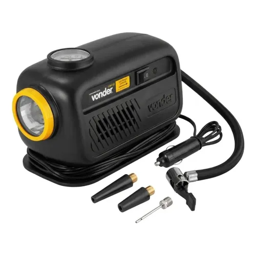 Mini Compressor De Ar Automotivo 12v Vonder Pneu Carro Moto