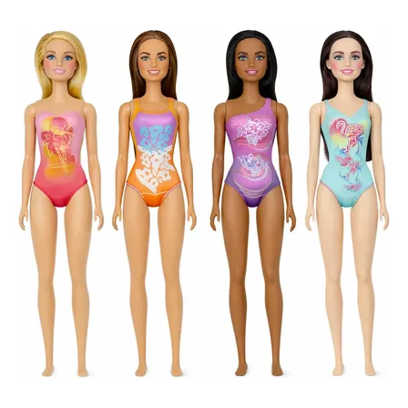 Boneca Barbie Praia Maio Mattel Original Varios Modelos