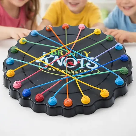 Jogo Tabuleiro Estratégia Desafio Cordas Educativo Família