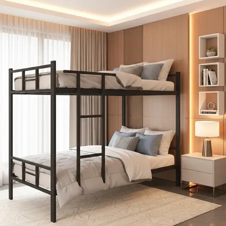 Cama Solteiro Beliche Aço Ferro Metalon Reforçado 150kg