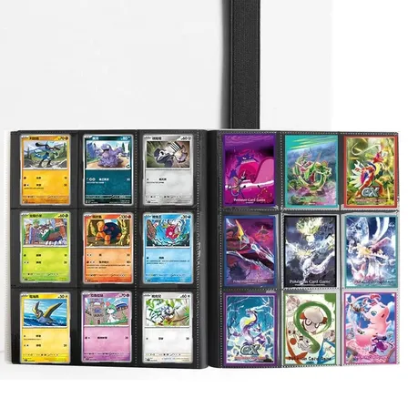 Fichário Álbum Para Cartas Pokémon - 360 Cartas Pasta Otug