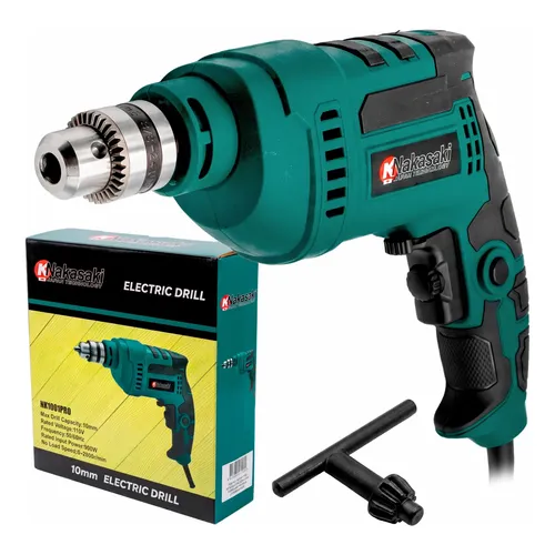Furadeira Parafusadeira Elétrica Reversível 850w 3/8 10mm