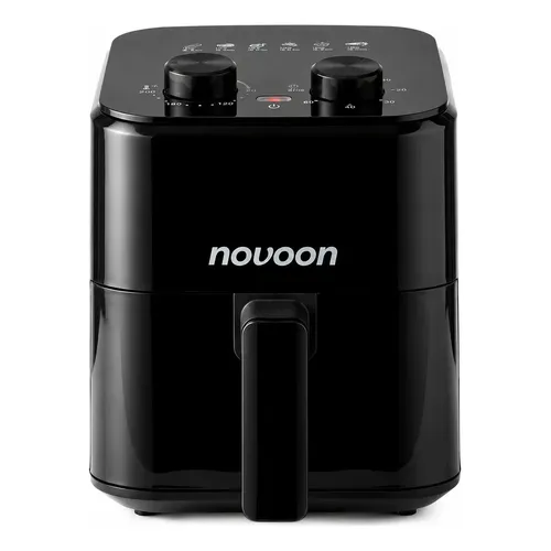 Fritadeira Elétrica Air Fryer 2.5 L Novoon 1000w Preta Preto 127v
