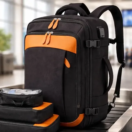 Mochila Viagem 40l Mochila Para Avião Expansível Necessaire