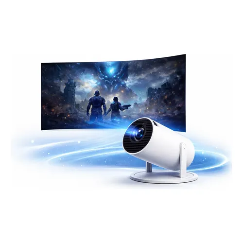 Projetor Hy300 Smart Portátil Bluetooth Hd 4k Full Usb Wifi