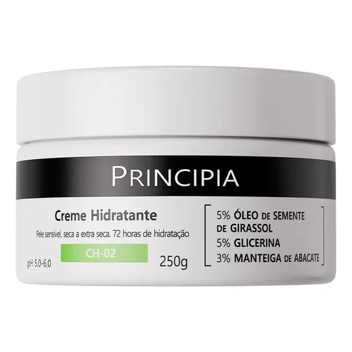 Principia Creme Hidratante Corporal Ch-02 250g Sem Fragrância