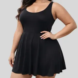 Maiô Plus Size 2 Em 1 Saída Embutida Moda Praia G1 G2 G3