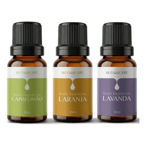 Óleo Essencial Lavanda Laranja Capim Limão Para Relaxar