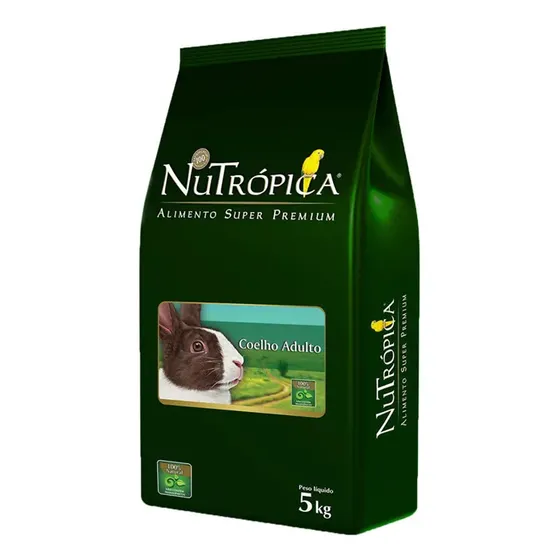 Ração Nutrópica Para Coelho Adulto Super Premium 5kg