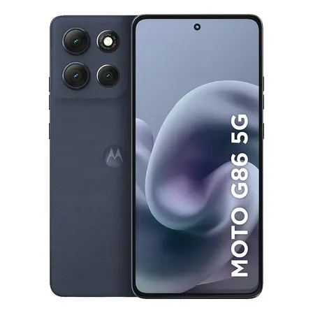 Motorola Moto G86 5g 256 Gb 24gb (8+16 Ram) Lançamento 2026 Azul-marinho