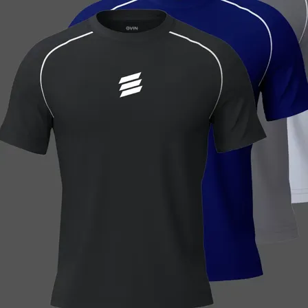 Kit 4 Camisetas Academia Poliester Dry Fit Leve Exercicios Variado - 3r M