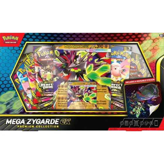 Pokémon Tcg Asmodee Mega Zygarde Ex Premium Collection