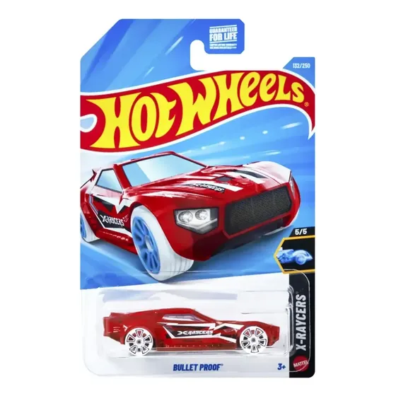 Carrinho Hot Wheels Bullet Proof X-racers 2026