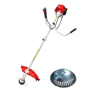 Roçadeira Toyama 51,6cc 2t Bipartida Com Escova De Aço 200mm