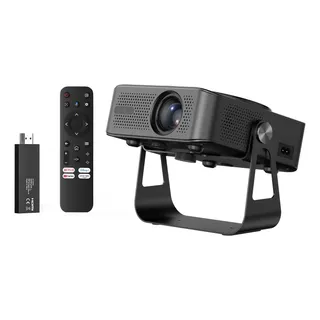 Mini Projetor Bettdow Para Netflix Google Tv Android 13000lm Preto 127/220v