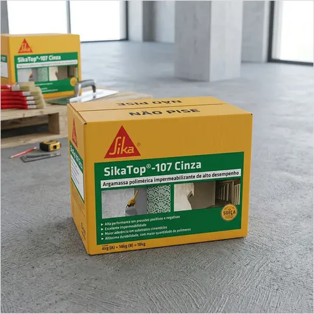 Sikatop 107 Impermeabilizante 1 8kg Sika Caixa D'água
