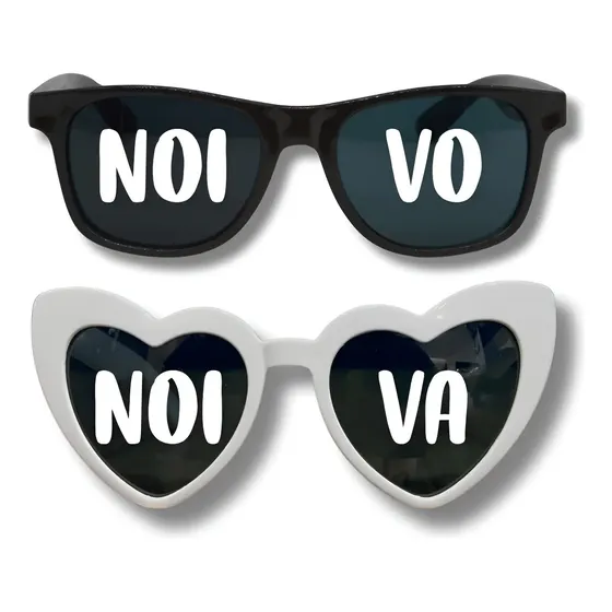 Kit 2 Óculos Escuro Joma Casamento Noivo Noiva Uv400