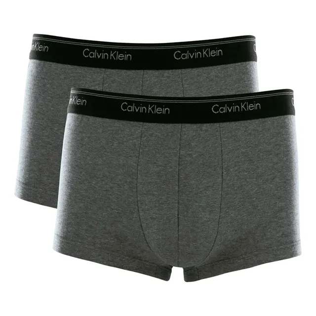 Kit 2 Cuecas Boxer Algodão Cotton Confortável Calvin Klein