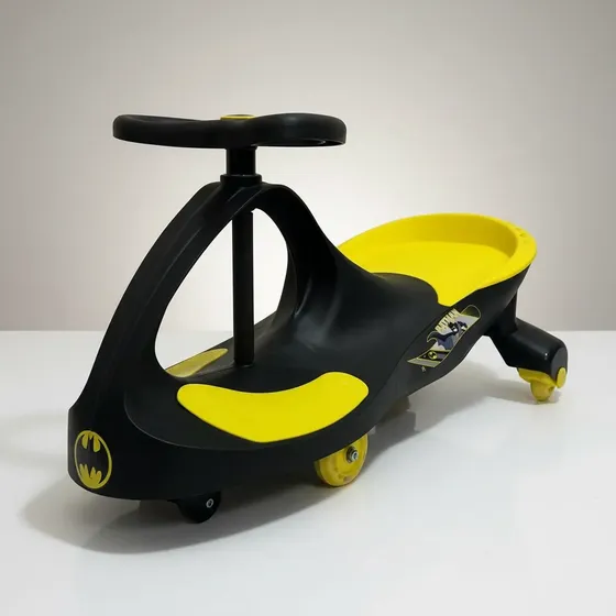 Carrinho De Rolimã Gira Volante 360° Super-car Batman 100kg