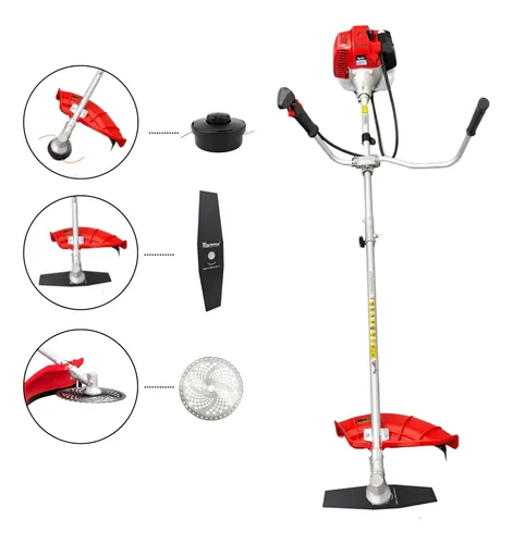 Roçadeira Toyama 51,6cc 2t Tbc52sx Premium Com Lâmina 350mm