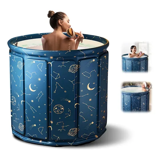 Banheira Dobrável Spa Adulto Ofurô Ou Gelo 254 L Premium