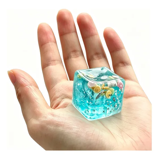 Brinquedo Antiestresse Squishy Cubo Sensorial