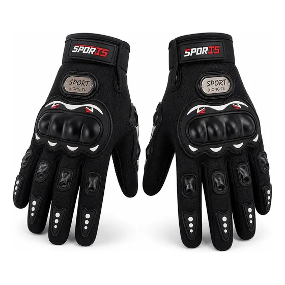 Luva Moto Motociclista Impermeável Proteção Touch Motoqueiro