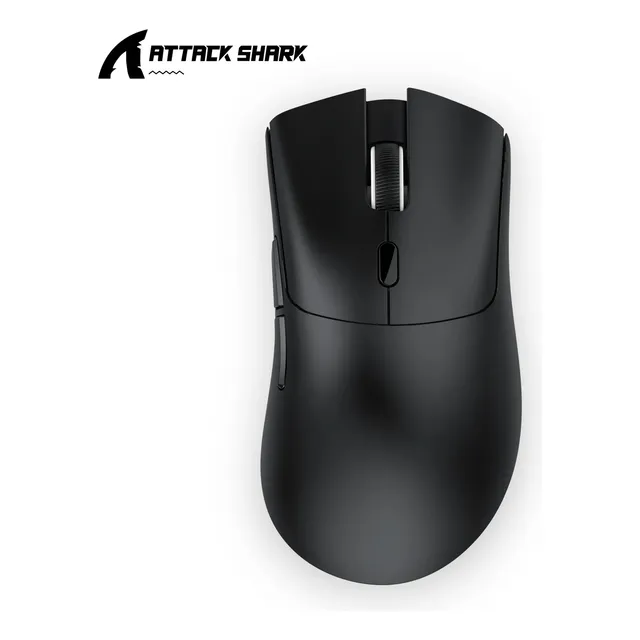 Mouse Gamer Sem Fio Attack Shark R1 18000 Dpi