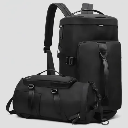 Bolsa Esportiva Impermeavel Preto Treino 35l Ajustável Preto Lisa