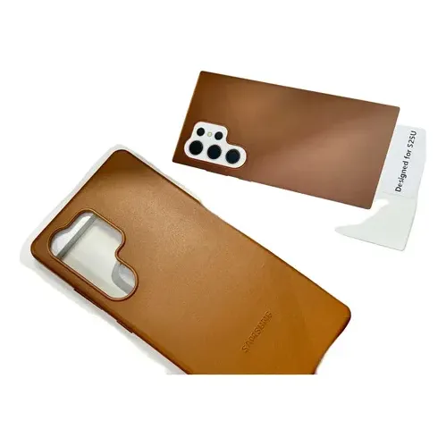 Capa Capinha Couro Compatível S23 S24 S25 Plus E Ultra