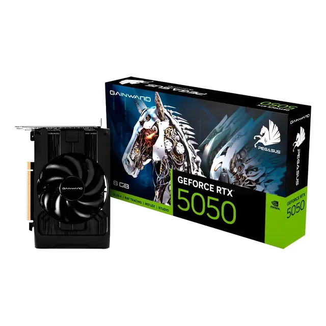 Placa De Vídeo Geforce Rtx 5050 Pegasus 8gb 128bits Gainward