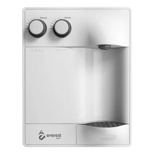 Purificador De Água Gelada A Compressor Everest Star Branco Branco 220v
